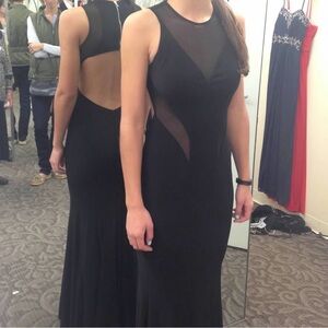 Black Halter Sleeveless Formal Gown Dress🖤